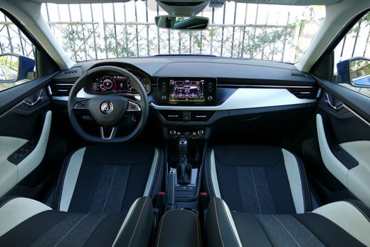 סקודה קאמיק תא הנוסעים